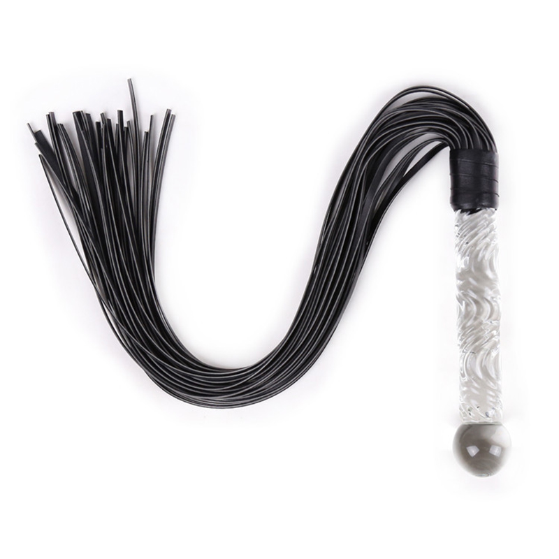 Riding Crop Dressage - Manico in vetro da 70 cm