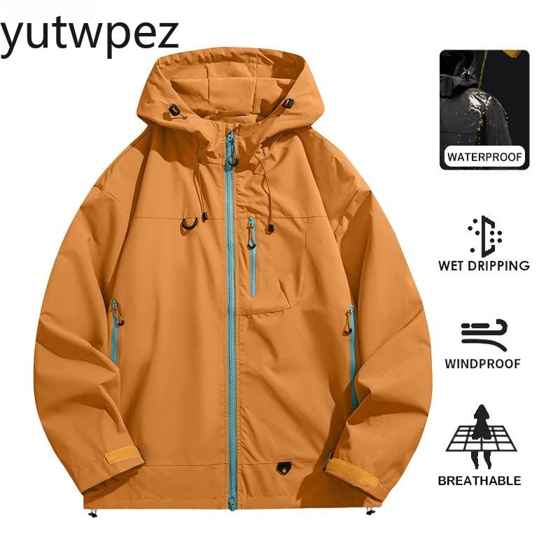 Outdoor Sport Windbreaker - Giacca Impermeabile da Trekking per Uomo