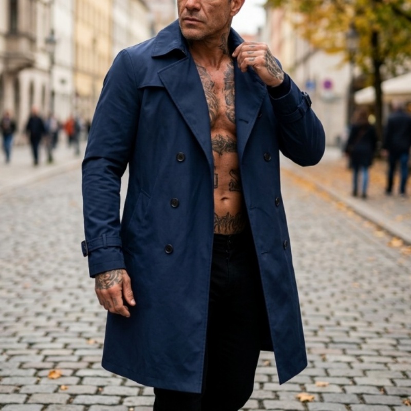 Nuovo Trench Autunnale da Uomo - Outdoor Sport Windbreaker recensione e prezzo